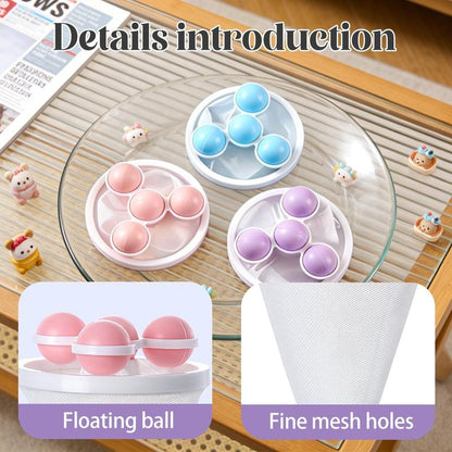 3-Pack Washing Machine Filter Bag, Reusable Floating Hair Filter for Laundry Washer Cotton