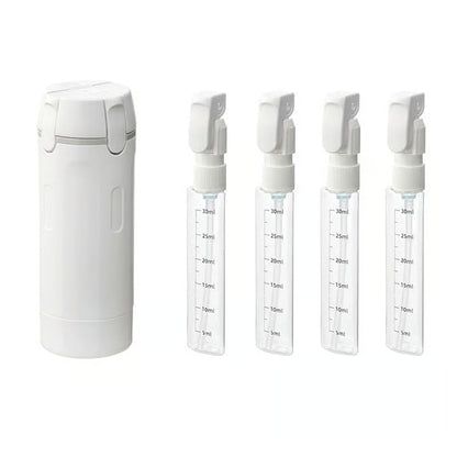 Portable 4-in-1 Travel Toiletry Bottle for Easy Packing