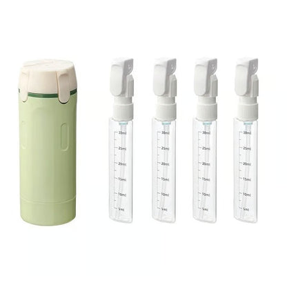 Portable 4-in-1 Travel Toiletry Bottle for Easy Packing