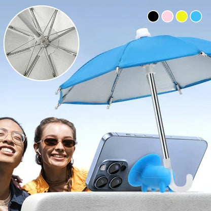 Phone Umbrella Suction Cup Stand for Sun
