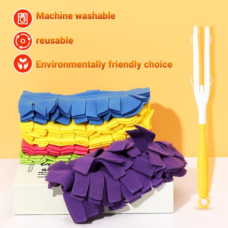 Reusable Chenille Microfiber Dust Duster for Hard-to-Reach Cleaning