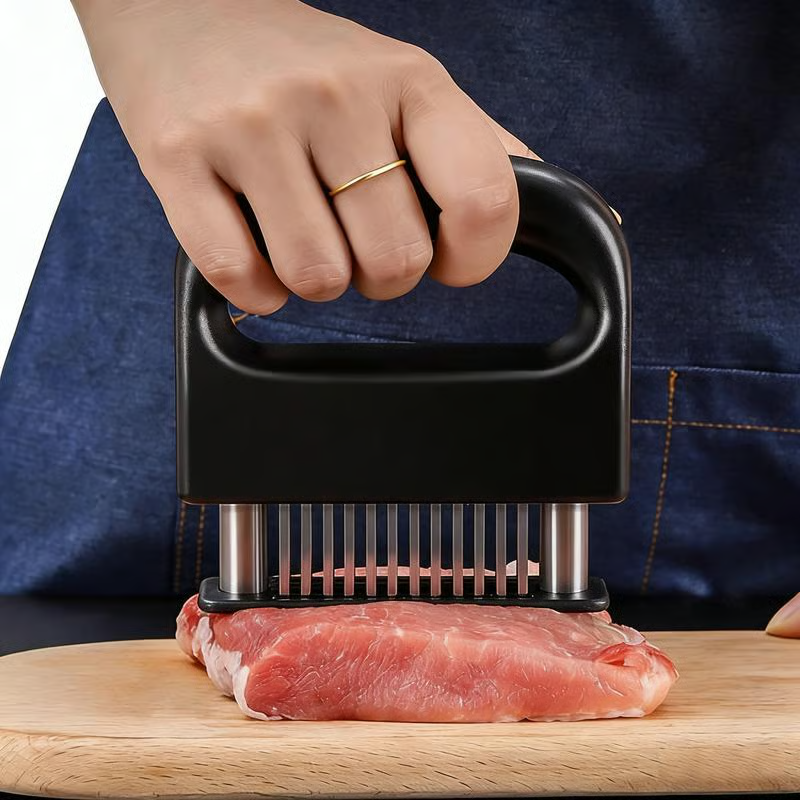 Meat Tenderizer Tool Heavy Duty 48 Stainless Steel Ultra Sharp Needle Blades