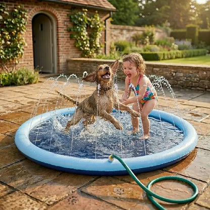 Dog Sprinkler Pad Cooling Summer Pet Toy