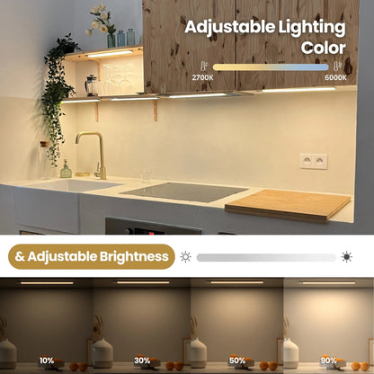 Motion Sensor Rechargeable Under Cabinet LED Light Bar