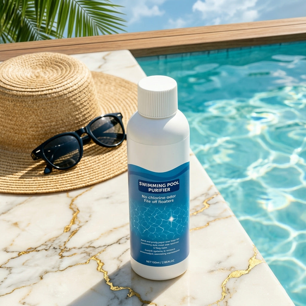 Pool Clarifier Liquid With Gentle Odor-Free Formula