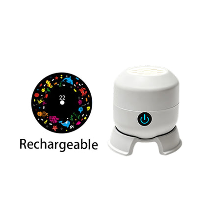 Dynamic Rotating LED Projector Light
