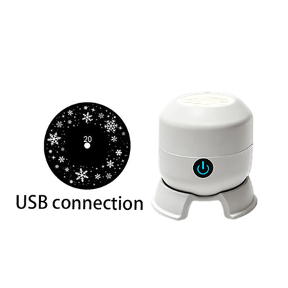 Dynamic Rotating LED Projector Light